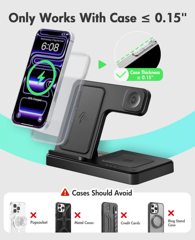 Multifunctional wireless charger